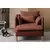 Atelier del Sofa Fotelja Flexy, 105 x 75 x 150 cm, Crvena