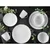 Creatable Kombinirani Servis Luna Black Line, 16-Delni