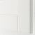 SANNIDAL Front fioke, bela, 60x20 cm