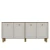 HANAH HOME Komoda Simple KX180 Bohem Sapphire Oak White