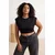 Trendyol Curve Ženska bluza Tbbss26Af00066, Crna