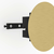 Eglo 901201 - LED zidno svetlo TALAMELLO LED/4W/230V 3000K zlatno