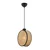 Opviq Luster Drum, 24x9cm, Bež-crni