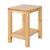 Homestyle4U Komplet stolčkov, 30x32x47 cm, rjava