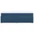 Vidaxl Box spring postelja z vzmetnico modra 120x190 cm blago