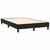 Krevet box spring s madracem LED crni 120 x 200 cm baršun