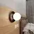 Zidno svetlo MINERVA 1xE14/10W/230V crno