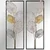 Salim ACH163-1 multicolor dekorativni metalni zidni dodatak set (2 komada)