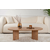 HANAH HOME Sto za dnevnu sobu Sable Atlantic Pine