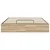 Otomanski krevet s pohranom Sonoma hrast 203 x 140 x 25 cm