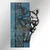 Whispering Timber -1 - Blue, Black BlueBlack Decorative Wooden Wall Accessory