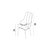 Hanah Home Set stolica Neta, 46x95x42 cm, 2 komada, Antracit