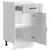 Vidaxl Kuhinjska osnovna omarica Lucca betonsko siv inženirski les