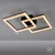 JUST LIGHT. 14732-18 - LED plafonsko svetlo GLITRA LED/17,5W/230V crna