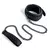 SuperLove Neo Diamond Collar with Leash Black