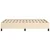 Vidaxl Posteljni okvir brez vzmetnice krem 120x190 cm blago