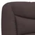 Vidaxl Posteljni okvir brez vzmetnice Hvar temno rjav 90x190 cm blago