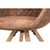 Kayoom SET STOLOV, les, tekstil rjava