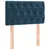 Vidaxl Box spring postelja z vzmetnico temno modra 80x200 cm žamet