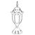 Opviq Spoljna zidna lampa BSU-68178-BSY, 40 cm, IP65, E27, 40W, Crna