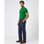 Polo Ralph Lauren POLO COUPE DROITE EN COTON BASIC MESH COL RAYE Zelena