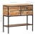 Vidaxl Komoda 85x30x80 cm robusten mangov les