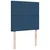 Vidaxl Box spring postelja z vzmetnico modra 90x190 cm blago