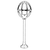 Lessentiel Maison Spoljna lampa BSU-68080-BSY-M7-BOP, 100 cm, Podna, IP65, E27, 60W, Crna