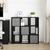 Kreveta s ladicama Crni hrast 88,5 x 29 x 84,5 cm