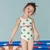 Adoreswim Jednodelni kupaći kostim za devojčice, Beli