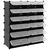 Stalak za cipele crni 94,5 x 36,5 x 106 cm PP