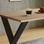 MID.YOU Jedilna miza Xona, Hrast, Črna
