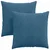 Jastučići za sofu 2 pcs Plava 80 x 80 cm Kordura tekstil