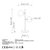 Opviq Stona lampa Benek-15-14552, 36x18x58 cm, IP20, Crno-plava