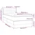Vidaxl Box spring postelja z vzmetnico črna 80x200 cm blago