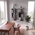 Hanah Home polica za knjige Yegane, 70,9 cm, antracit