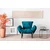 Atelier del Sofa Fotelja Nitta 95x85x70cm Petrolej