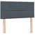 vidaXL Box Spring postelja z vzmetnico Temno siva 80x220 cm Velvet
