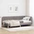 Vidaxl Kotna postelja Taupe 90 x 190 cm blago