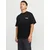 JACK & JONES Majica JCOUNION črna/bela