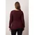 Trendyol Curve Ženska bluza Tbbaw26Af00034, Bordo