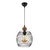 Opviq Luster Lillian Wood, 26cm, IP20, Crni