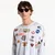 Majice Diesel T-Norme-Ls-Patches T-Shirt White XXL