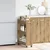 Cabinet s kotačem Umjetnički hrast 60 x 22 x 79 cm