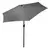 ModernHome Ugaoni suncobran, 2,7m, Sivi