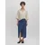 EDITED Krilo Papina modra/moder denim