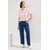 Trendyol Milla Ženska majica TWOSS25TS00159, Roze