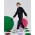 Sinsay - ACTIVE sportske pantalone - crno