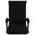 vidaXL Tlorisni stol Črna 66 x 66 x 80 cm blago