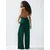 Pull&Bear Bluza temno zelena